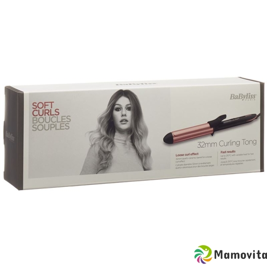 Babyliss curling iron Rose Quartz 32mm buy online