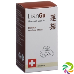 LianGu Shiitake Mushrooms Capsules Can 60 Pieces