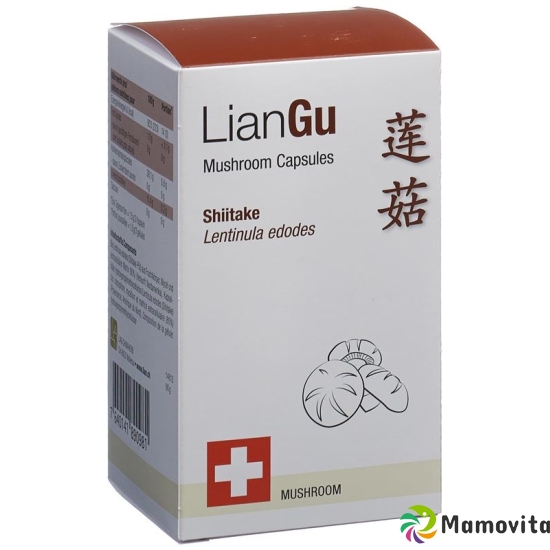 LianGu Shiitake Mushrooms Capsules Can 180 Pieces buy online