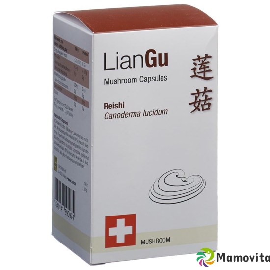 LianGu Reishi Mushrooms Capsules Can 180 Pieces buy online