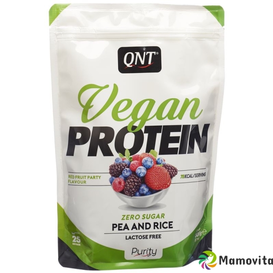 Qnt Vegan Protein Zero Sug-Lact Fr Red Fruit 500g buy online