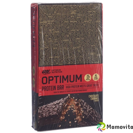 Optimum Protein Bar Chocolate-Caramel 10x 60g buy online