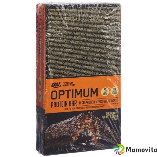 Optimum Protein Bar Chocolate-Peanut But 10x 62g buy online