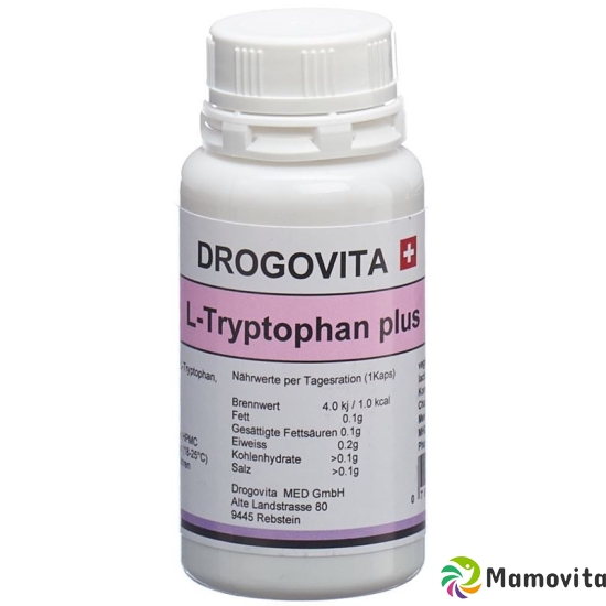 Drogovita L-tryptophan Plus Kapseln Dose 50 Stück buy online