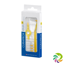 Curaprox CPS 09 prime start + UHS 409 & 470 holders with yellow cap