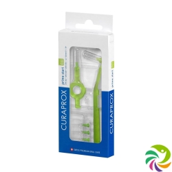 Curaprox CPS 011 prime start 5 interdental brushes + UHS 409 & 470