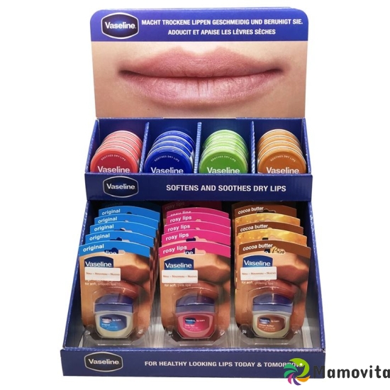 Vaseline Lip Care Display mit 8 Referenzen 40 Stück buy online