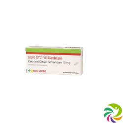 Sun Store Cetirizin Filmtabletten 10mg 10 Stück