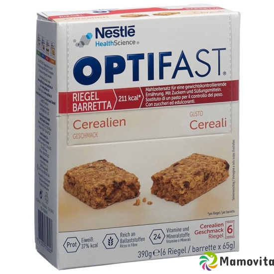 Optifast Bar cereals 6x 65g buy online