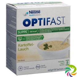 Optifast Potato-leek soup 8 bags 55g