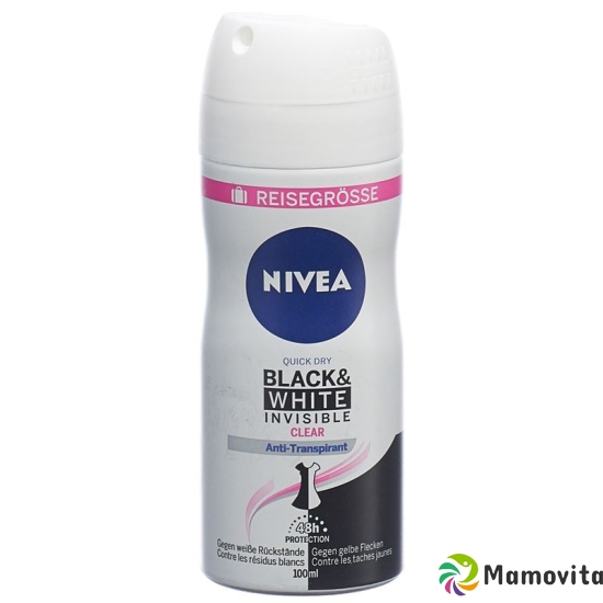 Nivea Deo Black&white Invis Cl Spray Fem 100ml buy online