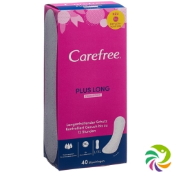 Carefree Plus Long Fresh Fragrance 40 pieces