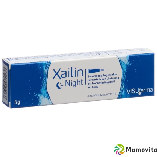 Xailin Night Benetzende Augensalbe 5g buy online