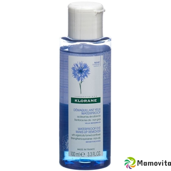 Klorane Bleuet Eye make-up remover Waterproof 100ml buy online