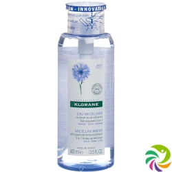 Klorane Bleuet Micella lotion face eye 400ml