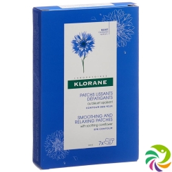 Klorane Bleuet Pads eye region 7x 2 pieces