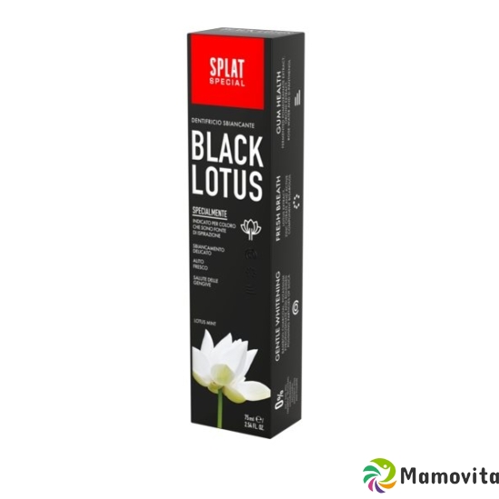 Splat Special Black Lotus Zahnpasta Tube 75ml buy online