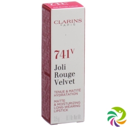 Clarins Joli Rouge Velvet No 741v