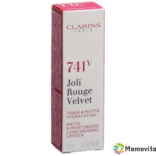 Clarins Joli Rouge Velvet No 741v buy online