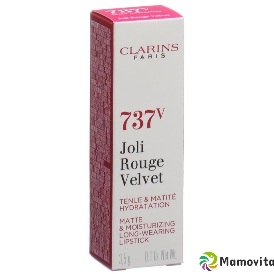 Clarins Joli Rouge Velvet No 737v buy online