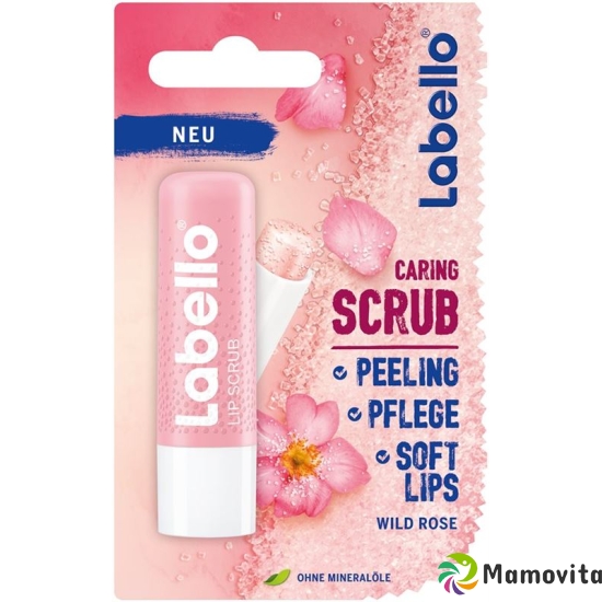 Labello Caring Lip Scrub Rose 5.5ml buy online