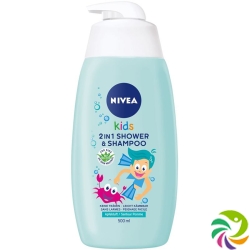 Nivea Kids 2in1 Shower & Shampoo Boy 500ml