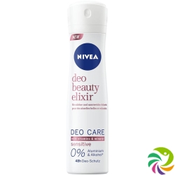 Nivea Beauty Elixir Deo Sensiti Spray Fem 150ml