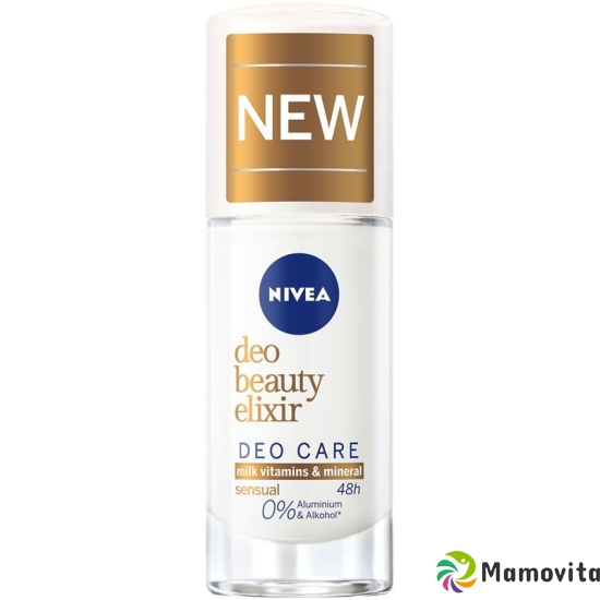 Nivea Beauty Elixir Deo Sensual Roll-On Fem 40ml buy online