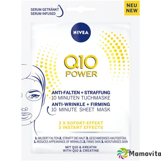 Nivea Q10 Power anti-wrinkle sheet mask buy online