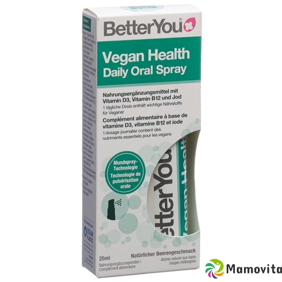 BetterYou Vegan Health Daily Oral Spray 25ml buy online