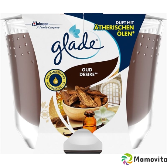 Glade Langanhaltende Duftkerze Oud Desire 224g buy online