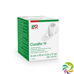 Curafix H wide fixing plaster 5cmx10m roll