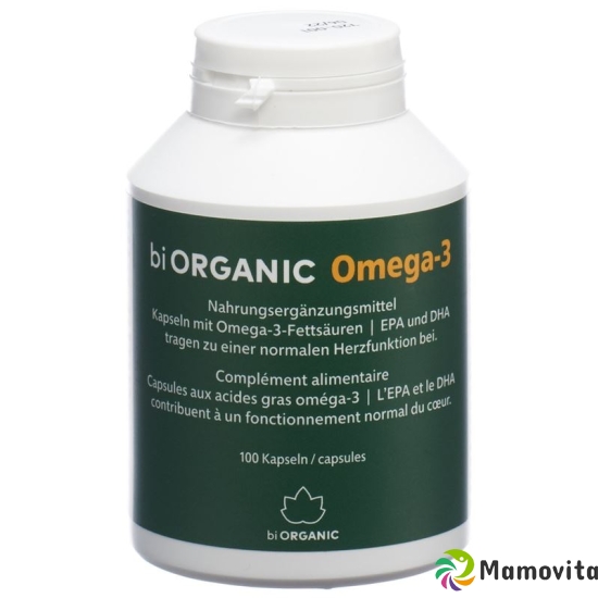 Biorganic Omega-3 Kapseln F/d Dose 100 Stück buy online