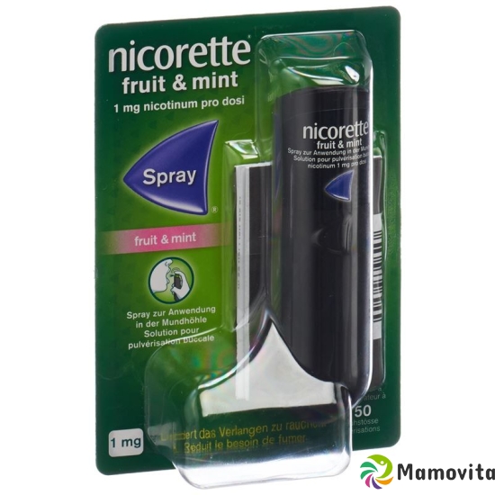 Nicorette Fruit & Mint Spray Disp 150 Dos buy online