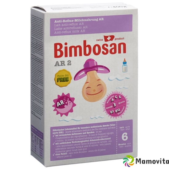 Bimbosan Anti-Reflux 2 Follow-on Milk without Palm Oil 400g buy online