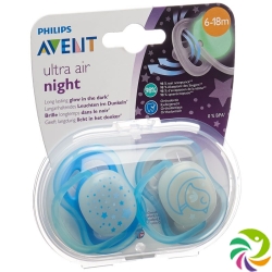 Avent Philips Schnul Ultra Air Ni 6-18m Boy Ste/vo