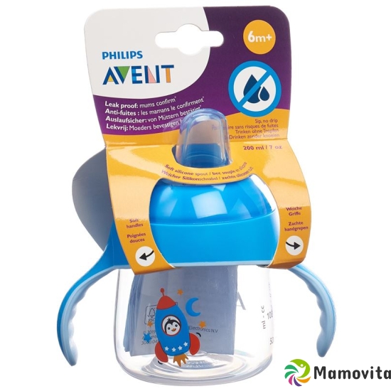 Avent Philips Schnabelbecher Sil 200ml Bl Rakete buy online