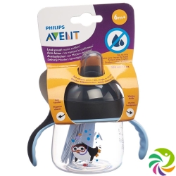 Avent Philips Schnabelbecher Sil 200ml Schw Pingu