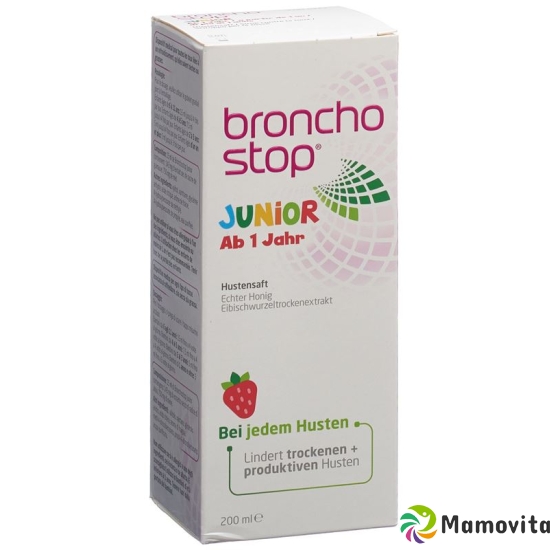 Bronchostop Junior cough syrup bottle 200ml buy online