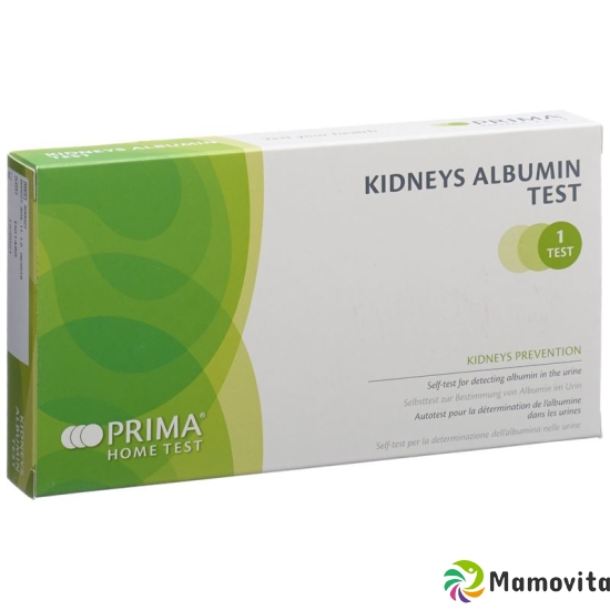 PRIMA HOME TEST Kidneys albumin test buy online