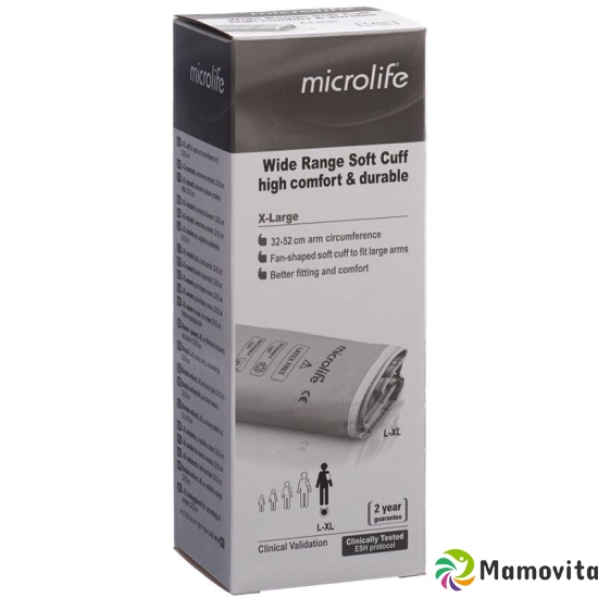 Microlife soft cuff upper arm L-xl 32-52cm buy online