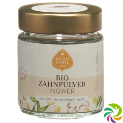 Eliah Sahil Zahnpulver Ingwer Dose 45g