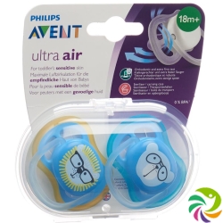 Avent Philips Schnul Ultra Air 18m+ Boy Löwe/baer