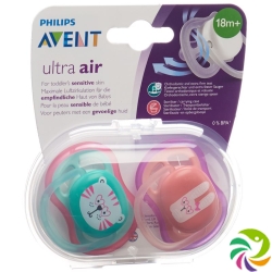 Avent Philips Schnul Ultra Air 18m+ Girl Katze/ha