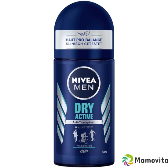 Nivea Male Deo Dry Active (neu) Roll-On 50ml buy online