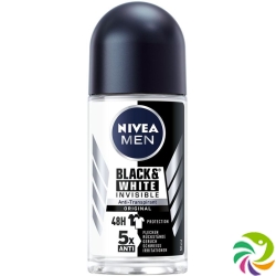 Nivea Male Deo Inv Black&whi Ori (n) Roll-On 50ml