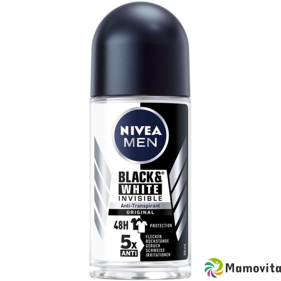 Nivea Male Deo Inv Black&whi Ori (n) Roll-On 50ml buy online