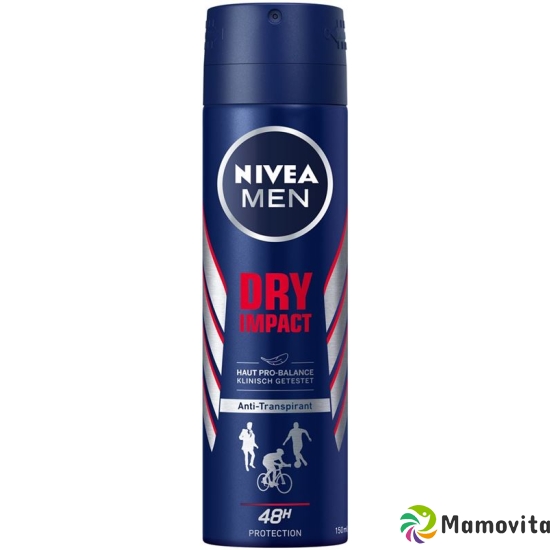 Nivea Male Deo Aeros Dry Impact (neu) Spray 150ml buy online