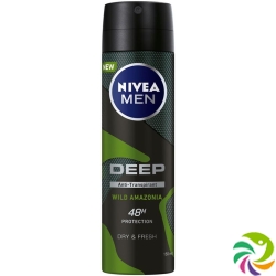 Nivea Male Deo Deep Aeros Wild Amaz (n) Spray 150ml