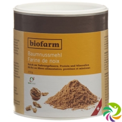 Biofarm Baumnussmehl Knospe Ch Dose 250g